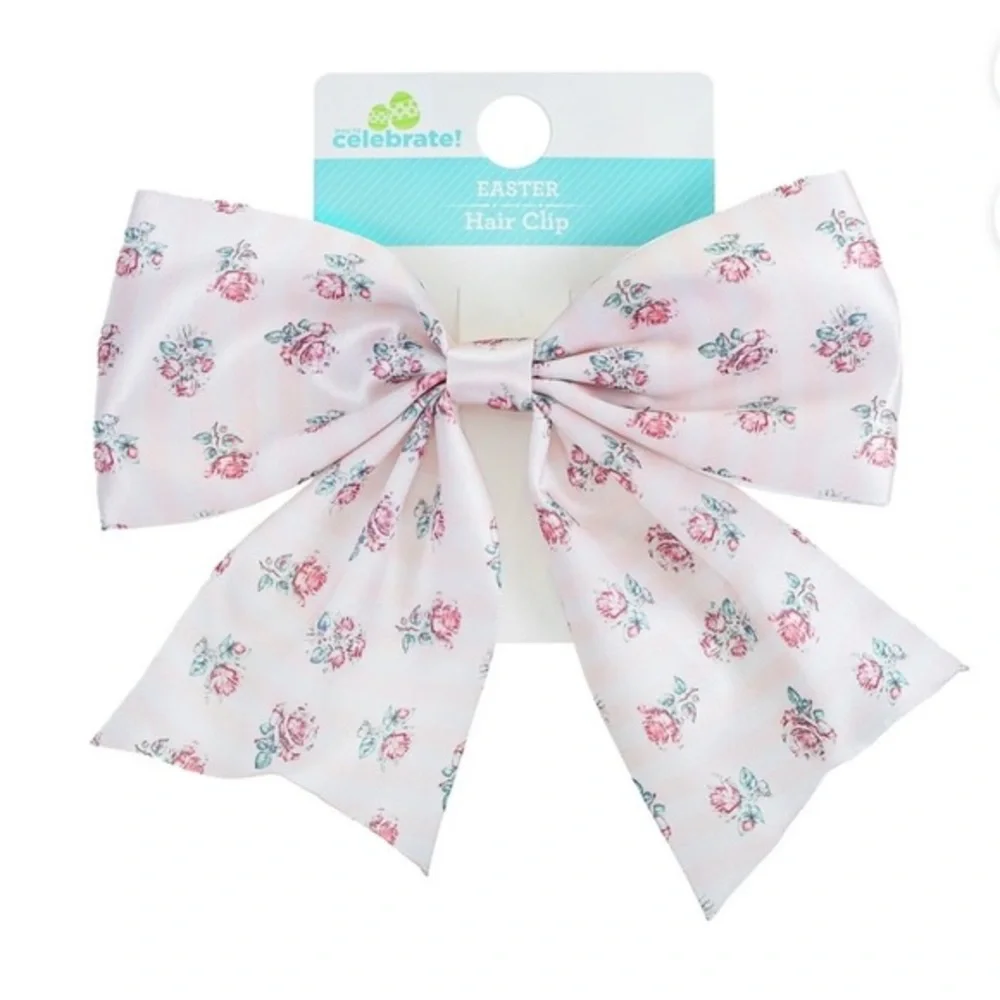 Way To Celebrate Easter Floral Bow